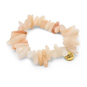 New Kinsley Armelle Chip Collection bracelet in Peach Fuzz